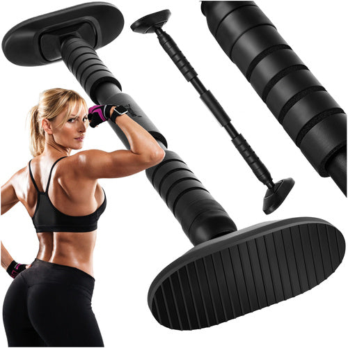 Trizand Optrekstang - Verstelbaar - 70 tot 100 cm - Zwart
