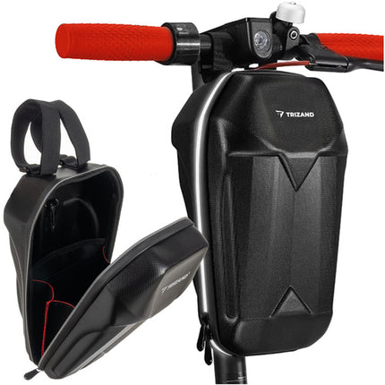 Trizand Scootertas - 5 Liter - Hardcase Stuurtas - Zwart