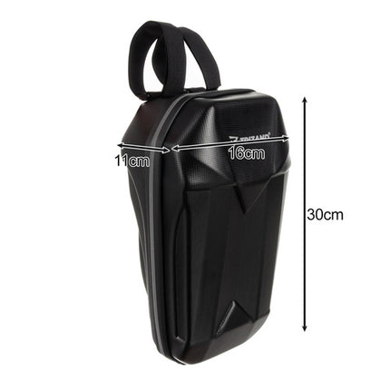 Trizand Scootertas - 5 Liter - Hardcase Stuurtas - Zwart