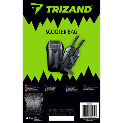Trizand Scootertas - 5 Liter - Hardcase Stuurtas - Zwart
