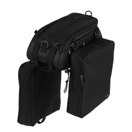 Trizand Fietstas Set - 3-in-1 - Met Koeltas - 16 Liter - Zwart