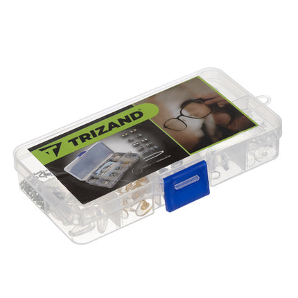 Trizand Brillenreparatieset - 126-delig - Inclusief Schroevendraaier en Case