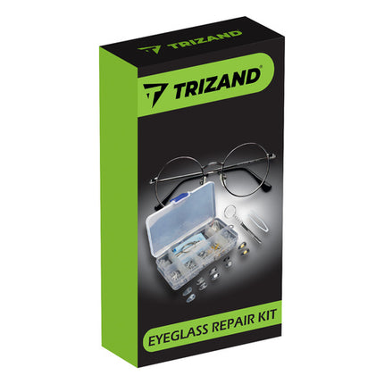 Trizand Brillenreparatieset - 126-delig - Inclusief Schroevendraaier en Case