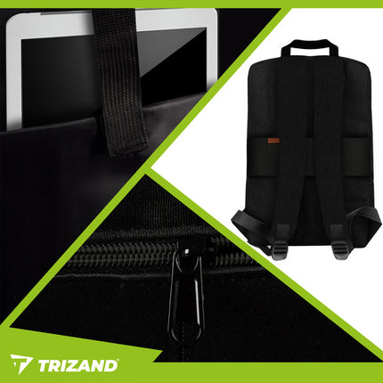 Trizand Reisrugzak - 20 Liter - Handbagage - 40 x 25 x 20 cm - Zwart