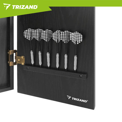 Trizand Elektronisch Dartbord - In Kast - 27 Games en 243 Varianten
