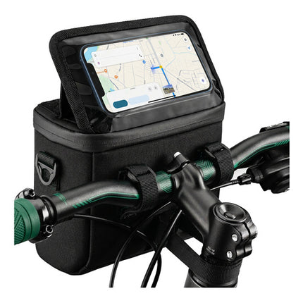Trizand Telefoonhouder Stuurtas - 4 Liter - Waterdicht - Met Schouderband