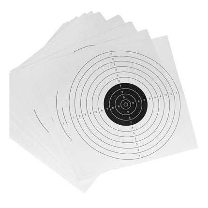Trizand Schietkaarten Set - 50 x 50 cm - 100 Stuks - Professioneel Papier