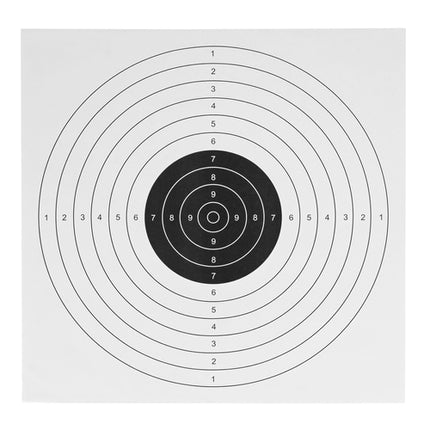 Trizand Schietkaarten Set - 50 x 50 cm - 100 Stuks - Professioneel Papier