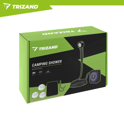 Trizand 8000mAh Draagbare Campingdouche - Met LED Display - IPX8