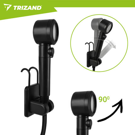 Trizand 8000mAh Draagbare Campingdouche - Met LED Display - IPX8