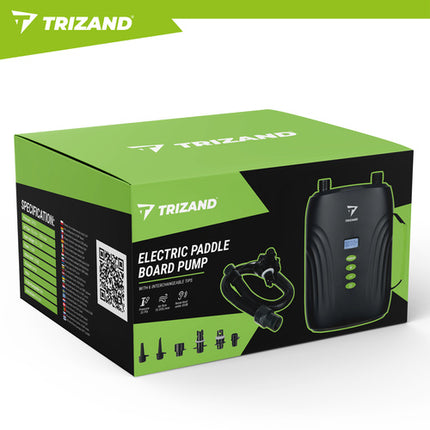 Trizand Oplaadbare SUP Pomp - 20 PSI - 4000 mAh - Met LCD