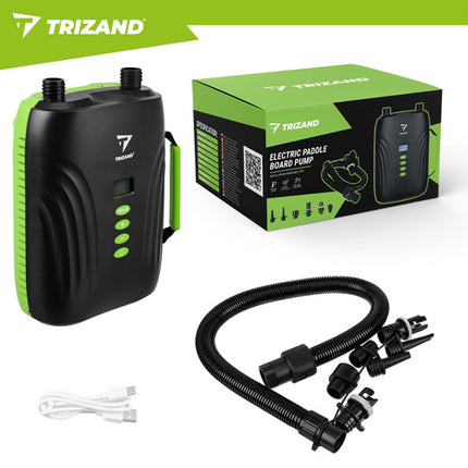 Trizand Oplaadbare SUP Pomp - 20 PSI - 4000 mAh - Met LCD