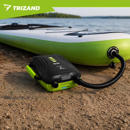 Trizand Oplaadbare SUP Pomp - 20 PSI - 4000 mAh - Met LCD