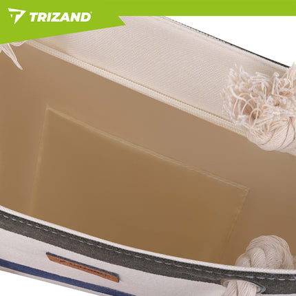 Trizand Strandtas - 18L - Waterafstotende Shopper - 40 x 37 x 12 cm