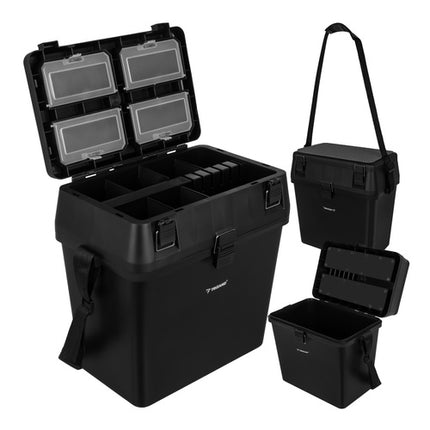 Trizand Visbox met Zitje - 38 x 34 x 21 cm - Organizer en Kist
