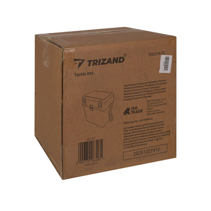 Trizand Visbox met Zitje - 38 x 34 x 21 cm - Organizer en Kist