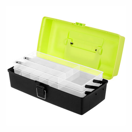 Trizand Visbox - 33 cm - 2 Niveaus - 11 Compartimenten - Organizer