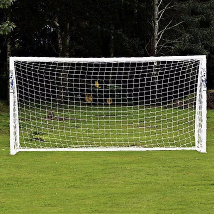 Trizand Voetbalnet - 213 x 150 x 90 cm - Versterkt HDPE - Wit