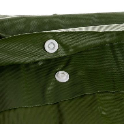 Trizand Regenponcho - Universele Maat - Groen - PVC
