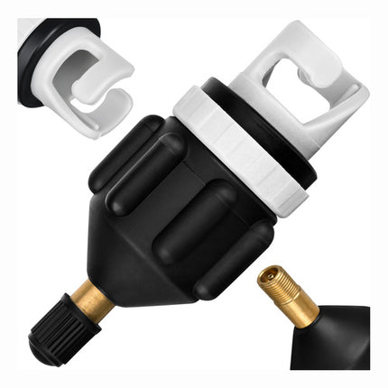 Trizand SUP Ventieladapter - Voor Fietspomp en Compressor - Zwart
