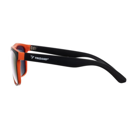 Trizand Gepolariseerde Zonnebril - UV400 - Spiegelglazen - Zwart/Oranje
