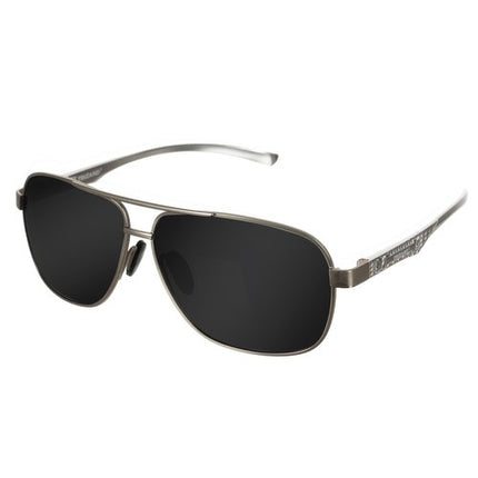 Trizand Gepolariseerde Zonnebril - UV400 - Aluminium Frame - Zwart/Zilver