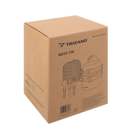 Trizand Camping Kookset - 1,2L - Inclusief Bestek - Aluminium - Compact