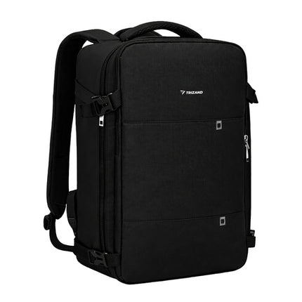 Trizand Reisrugzak - Zwart - 40 x 20 x 25 cm - USB-poort - Handbagage