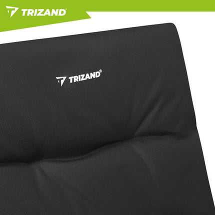 Trizand Campingstoel - Opvouwbaar - 59 x 70 x 91 cm - 120 kg - Zwart