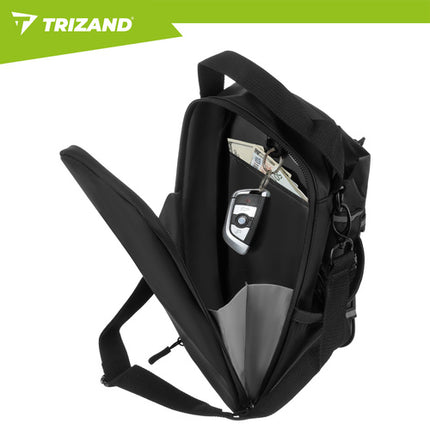 Trizand Magnetische Sporttas - 4,5L - Met Fleshouder - Zwart