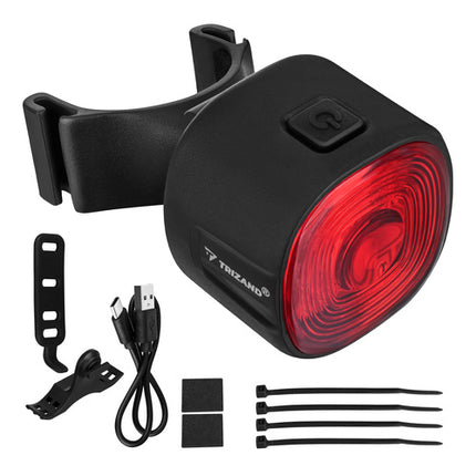 Trizand Achterlicht Fiets - Rood LED - 6 Modi - USB-C Oplaadbaar