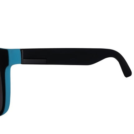 Trizand Gepolariseerde Zonnebril - UV400 - Spiegelglazen - Zwart/Blauw