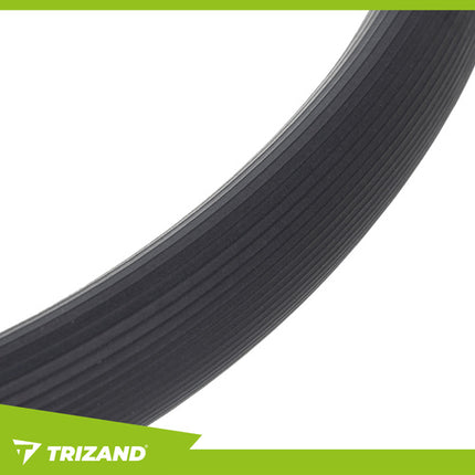 Trizand Pilates Ring - 38 cm - Fitnessring voor Yoga en Training - Zwart