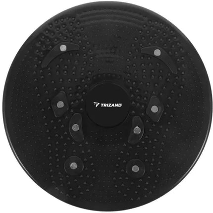 Trizand Taille Twister - 24,5 cm - Met Magnetische Massage - Zwart