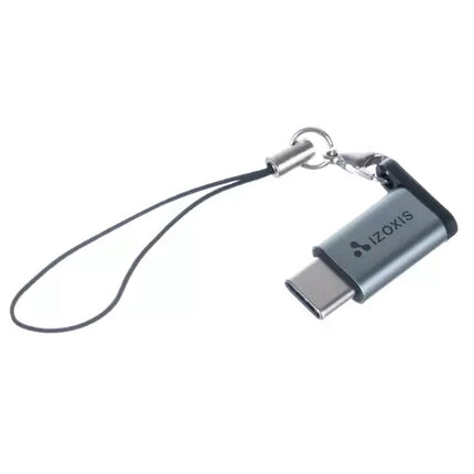 Izoxis USB-C naar Micro USB 2.0 Adapter - OTG Converter - Met Koord
