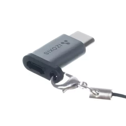 Izoxis USB-C naar Micro USB 2.0 Adapter - OTG Converter - Met Koord