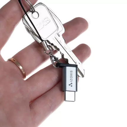 Izoxis USB-C naar Micro USB 2.0 Adapter - OTG Converter - Met Koord