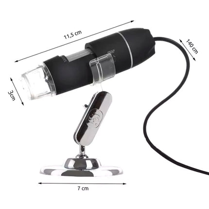 Izoxis 25467 Digitale USB Microscoop - 1600x Vergroting - 2Mpix