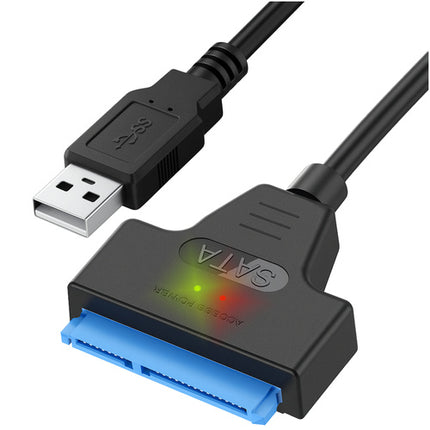 Izoxis USB naar SATA 3.0 Adapter - Voor 2.5" HDD en SSD - Snelheid tot 6 Gb/s