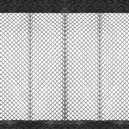 Repest Universele Deurhor - 100 x 220 cm - Magnetisch - Op Maat Snijdbaar - Zwart