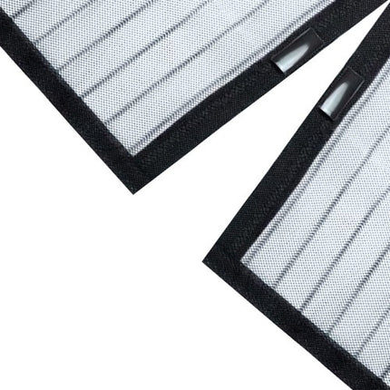 Repest Universele Deurhor - 100 x 220 cm - Magnetisch - Op Maat Snijdbaar - Zwart