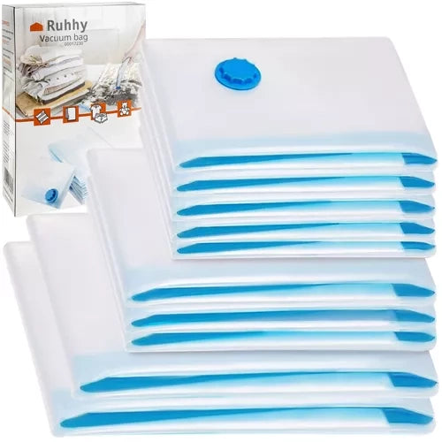 Ruhhy Vacuümzakken Set - 10 Stuks - 4 Maten - Ruimtebesparend