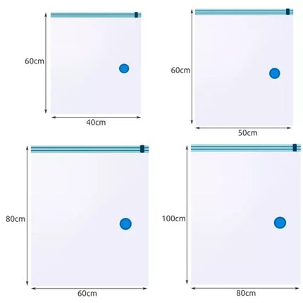 Vacuumzakken Set – 10 Stuks in 4 Maten