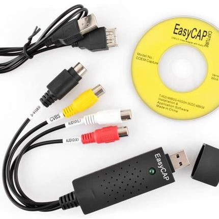 Iso Trade Video Grabber - USB 2.0 - Digitaliseer VHS en Analoge Video