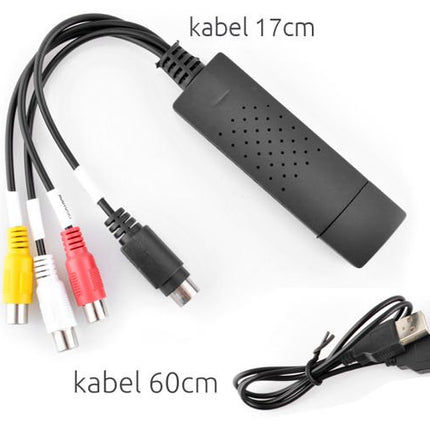 Iso Trade Video Grabber - USB 2.0 - Digitaliseer VHS en Analoge Video