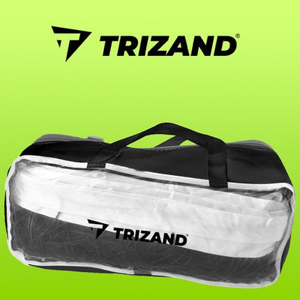 Trizand Volleybalnet - 950 x 100 cm - Inclusief Opbergtas