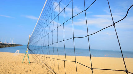 Trizand Volleybalnet - 950 x 100 cm - Inclusief Opbergtas