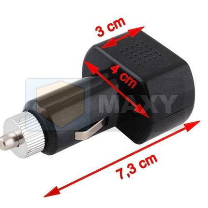 Bigstren Voltmeter 12V / 24V - Digitale Spanningsmeter voor Sigarettenaansteker