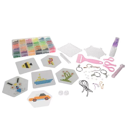 Kruzzel Waterparels Set - 2800 Stuks - Inclusief Sjablonen en Accessoires