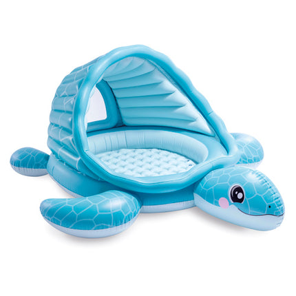 Intex Turtle Cove Playland - Opblaasbaar Zwembad met Dak - 218 x 206 cm